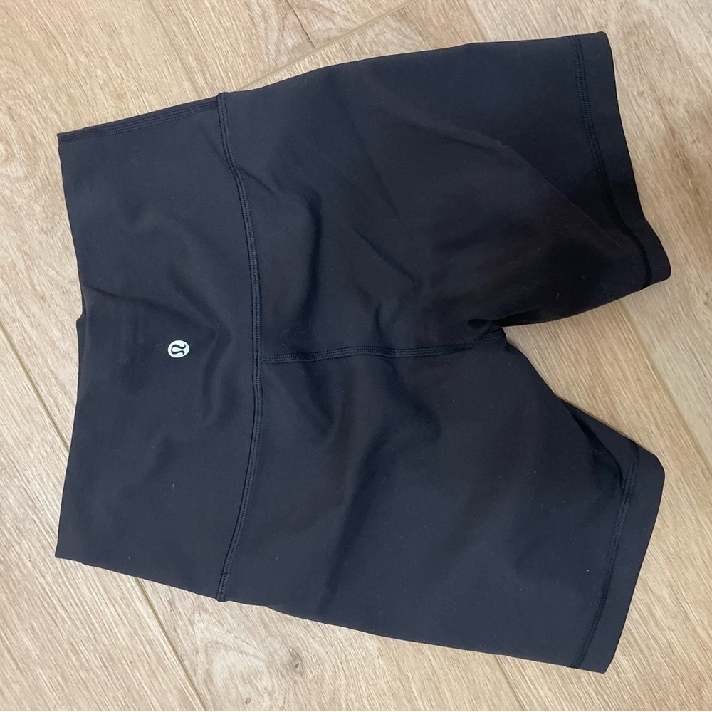 lululemon athletica Black Bike Shorts